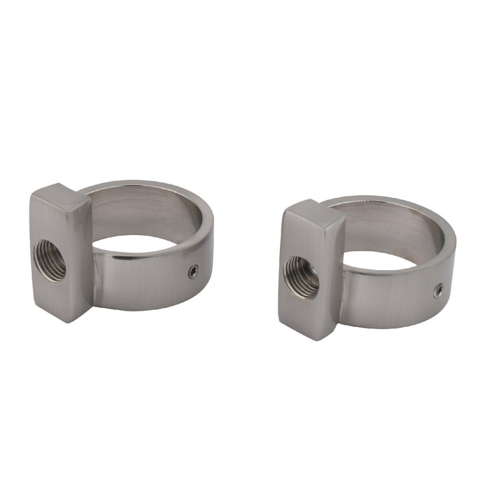 Kingston Vintage CC438 Drain Bracelets for Supply Line Support, Brushed Nickel