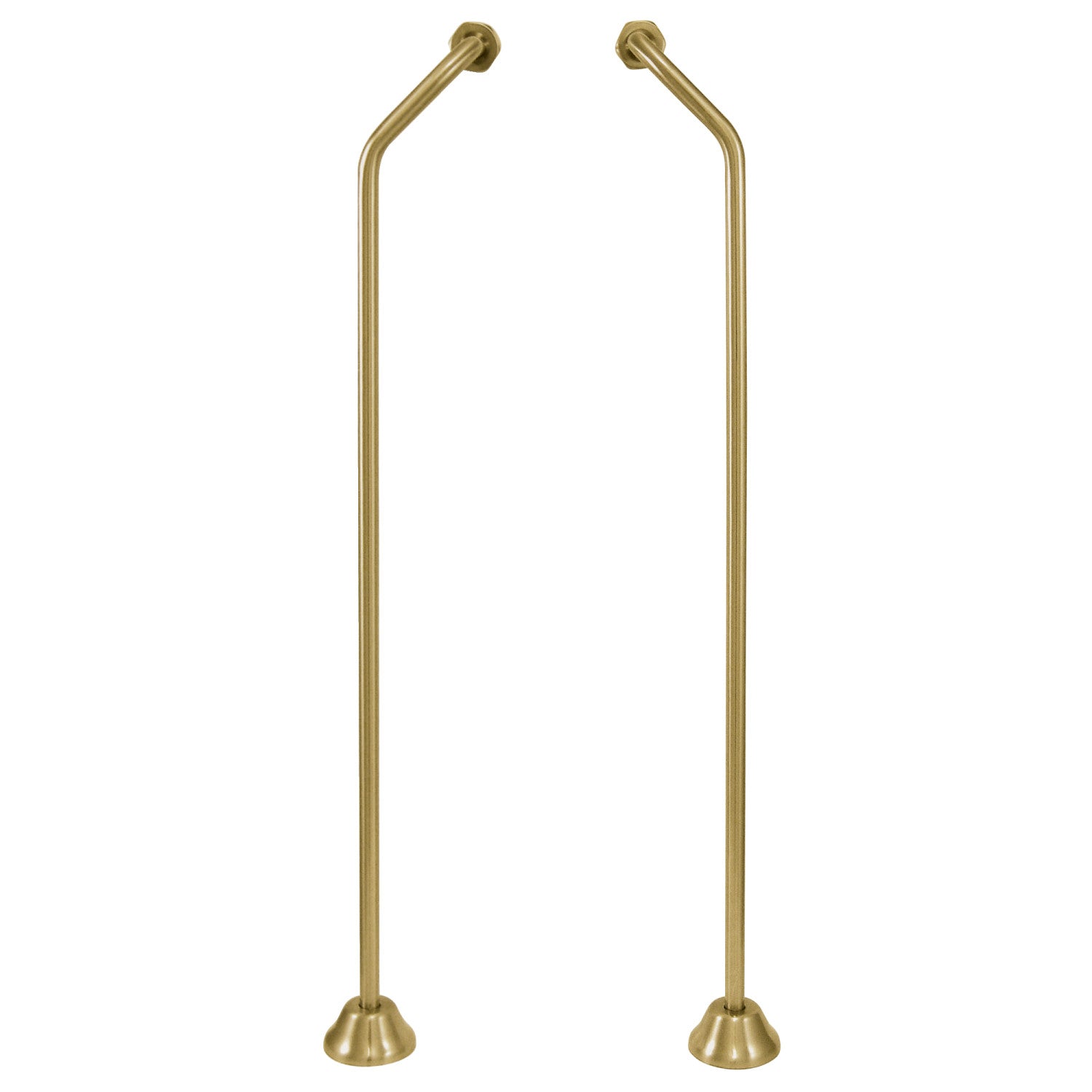 Kingston Vintage CC477 Double Offset Bath Supply, Brushed Brass