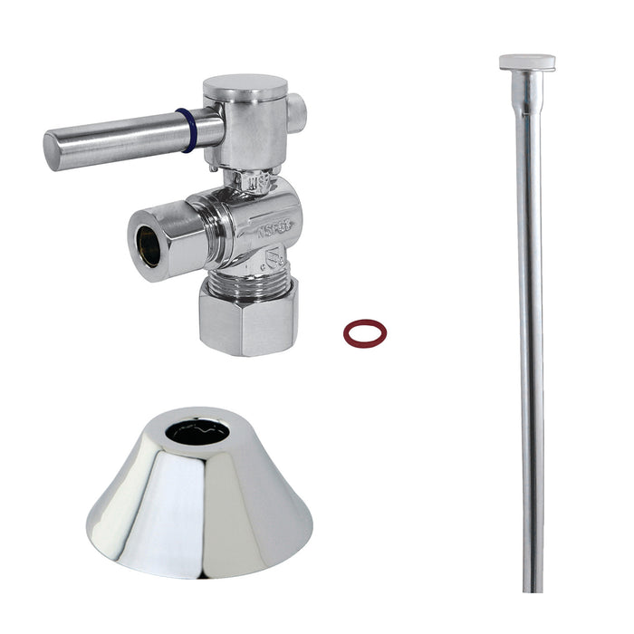 Kingston Sona CC53301DLTKF20 - Trimscape Contemporary Plumbing Toilet Trim Kit, Polished Chrome