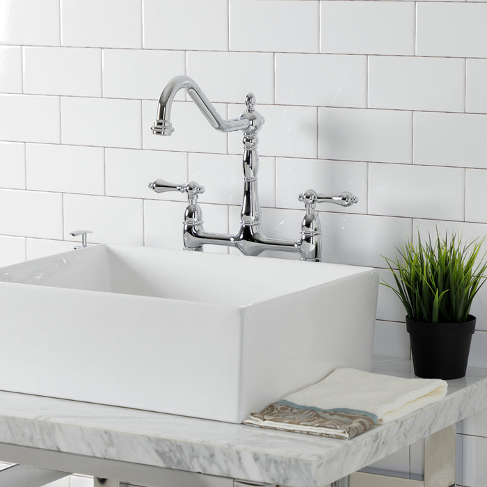 Trimscape CC53301DLTRMK2 Modern Plumbing Sink Trim Kit with Bottle Trap and Overflow Drain, Polished Chrome