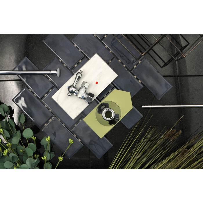 Kingston Heirloom CC53301TKF20 - Trimscape Traditional Plumbing Toilet Trim Kit, Polished Chrome