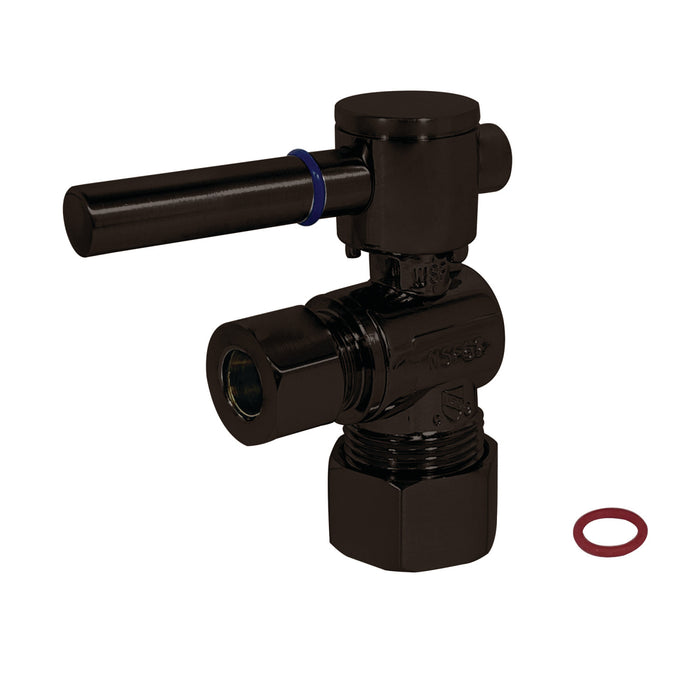 Kingston Sona CC53305DL - Concord 5/8-Inch O.D. Comp x 3/8-Inch O.D. Comp Quarter-Turn Angle Shut-Off Valve, Oil Rubbed Bronze