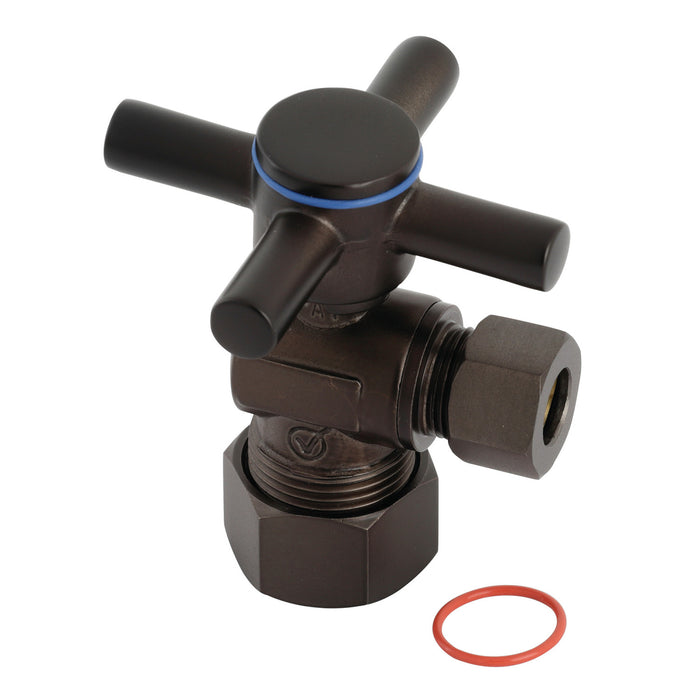 Kingston Sona CC53305DX - Concord 5/8-Inch O.D. Comp x 3/8-Inch O.D. Comp Quarter-Turn Angle Shut-Off Valve, Oil Rubbed Bronze