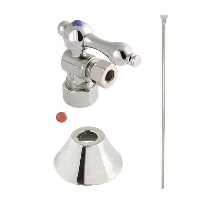 Kingston Heirloom CC53306TKF20 - Trimscape Traditional Plumbing Toilet Trim Kit, Polished Nickel