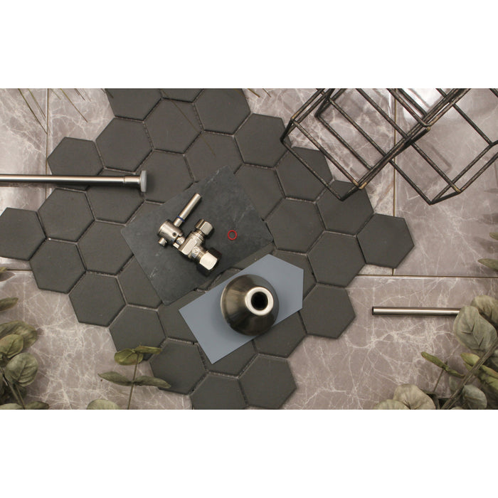 Kingston Sona CC53308DLTKF20 - Trimscape Contemporary Plumbing Toilet Trim Kit, Brushed Nickel