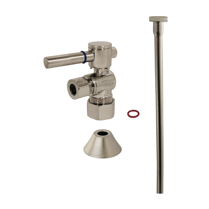 Kingston Sona CC53308DLTKF20 - Trimscape Contemporary Plumbing Toilet Trim Kit, Brushed Nickel