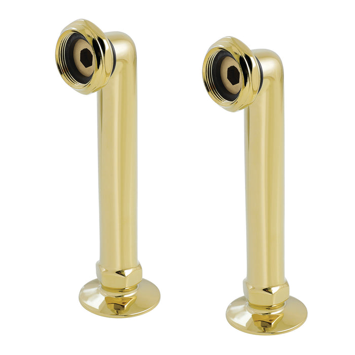 Vintage CC6RS2 6-Inch Deck Mount Tub Faucet Riser, Polished Brass