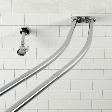 Kingston Edenscape CCD2171 60-Inch to 72-Inch Adjustable Double Curved