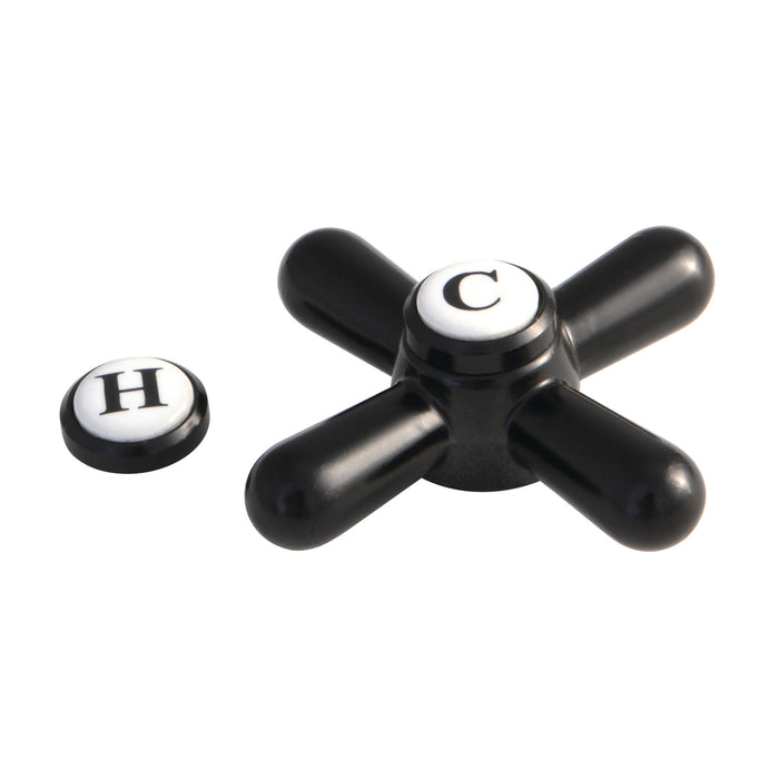 Kingston Vintage CCDVAXH0 Brass Cross Handle without Handle Body, Matte Black