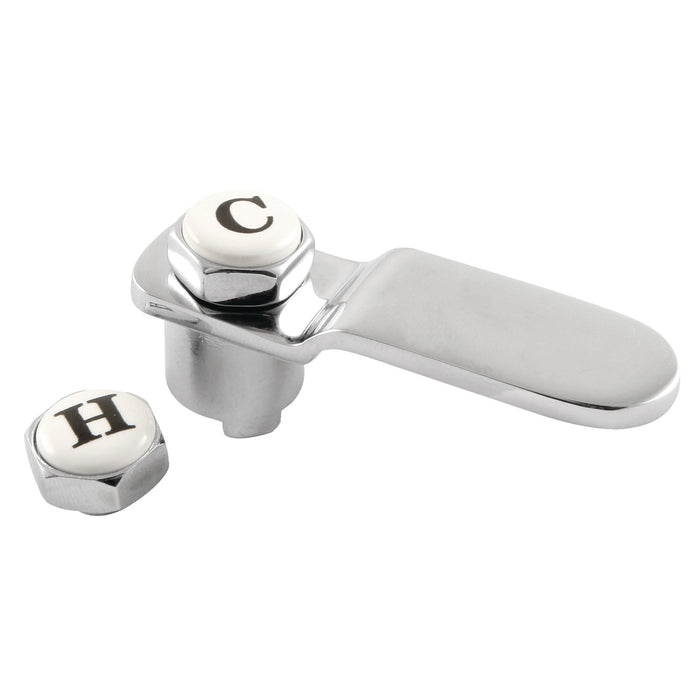 Kingston Whitaker CCDVKLLH1 Brass Lever Handle, Polished Chrome