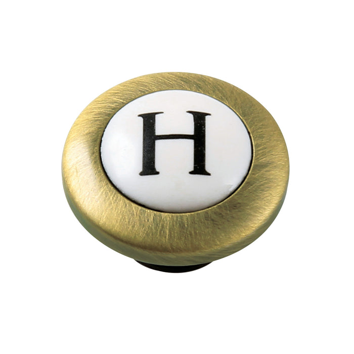 Kingston CCHICX3H Hot Handle Index Button, Antique Brass