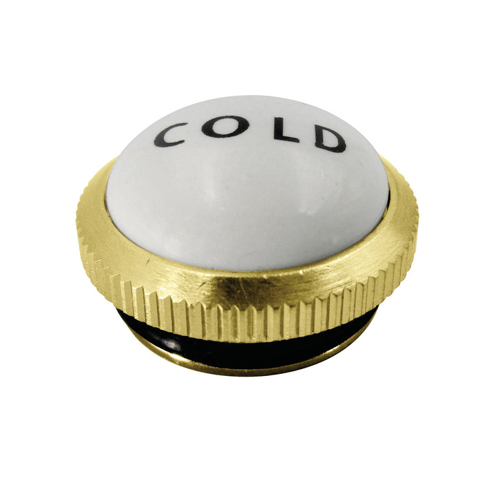 Kingston CCHIMX2C Cold Handle Index Button, Polished Brass