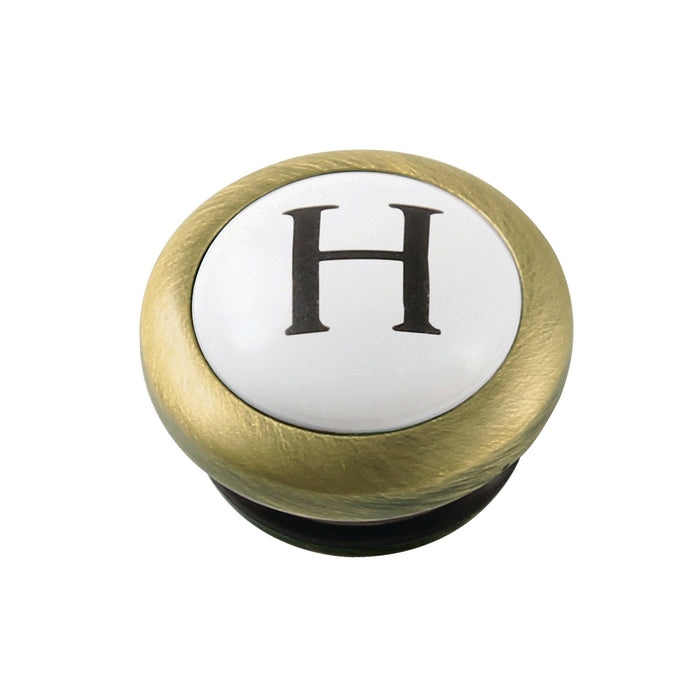 Kingston CCHIMX3CSH Hot Handle Index Button, Antique Brass