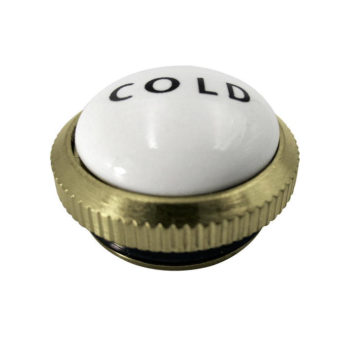Kingston CCHIMX3C Cold Handle Index Button, Antique Brass