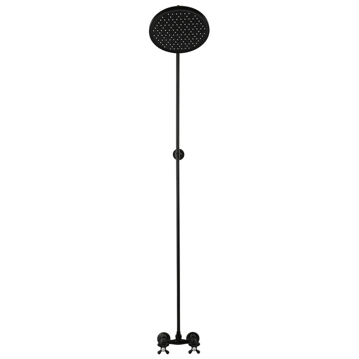 Kingston Kingston CCK1130AX Wall Mount Shower Combo, Matte Black