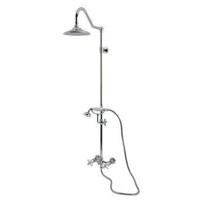 Kingston Brass CK136K2 Victorian Shower Head, Polished Brass