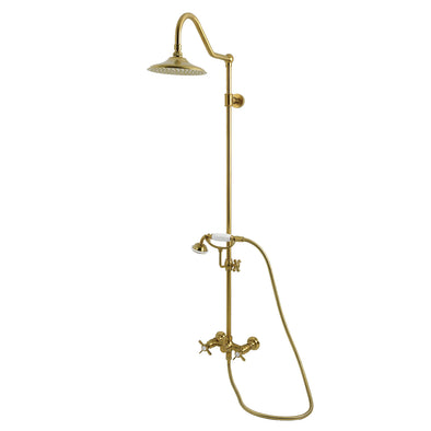Kingston Heirloom CCK3667BEX - Essex Wall Mount Rain Drop Shower Syste