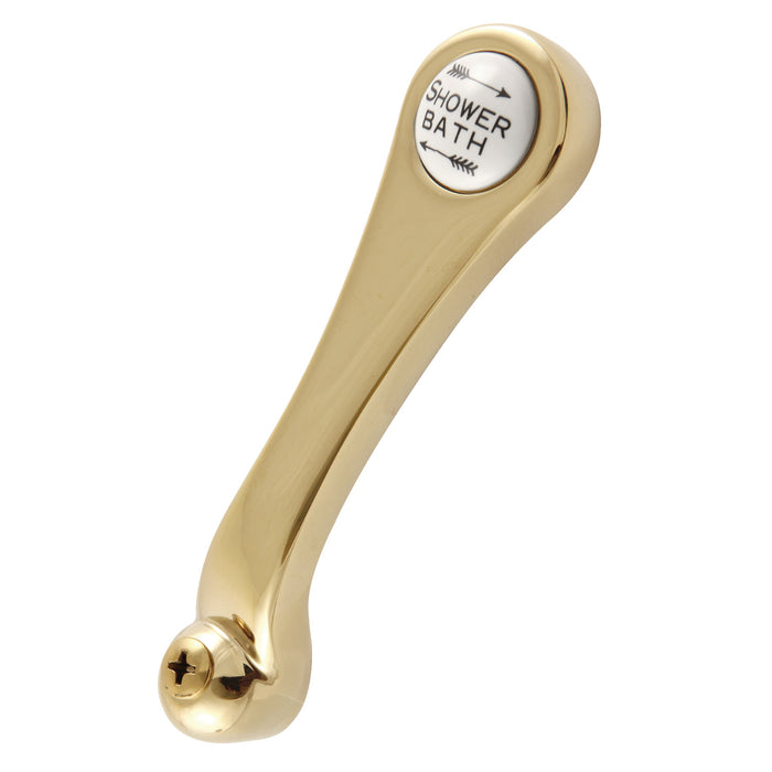 Kingston Vintage CCMSDL2 Metal Lever Handle, Diverter for Shower Faucet, Polished Brass
