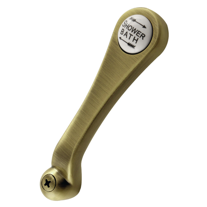 Kingston Vintage CCMSDL3 Metal Lever Handle, Diverter for Shower Faucet, Antique Brass