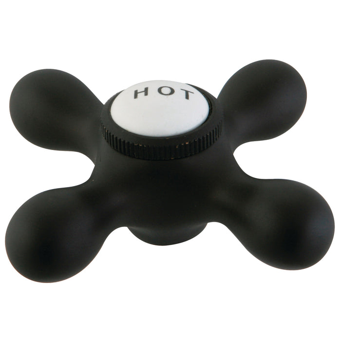 Kingston Vintage CCMX5H Brass Cross Handle (Hot Side), Oil Rubbed Bronze