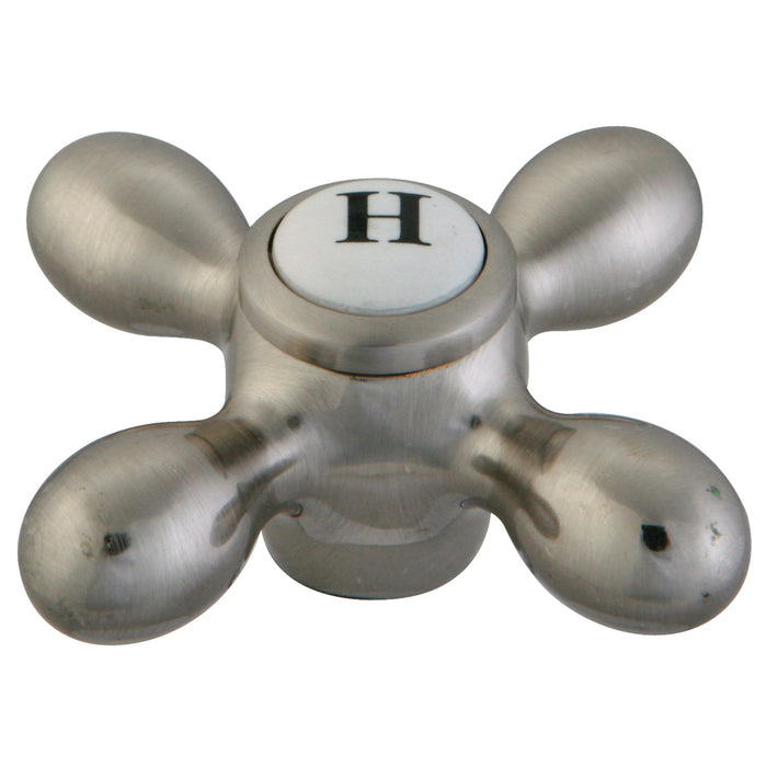 Kingston CCMX8CSH Brass Cross Handle (Hot Side), Brushed Nickel