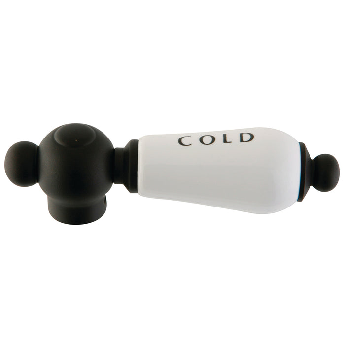 Kingston CCPL5CSC Porcelain Lever Handle (Cold Side), Oil Rubbed Bronze