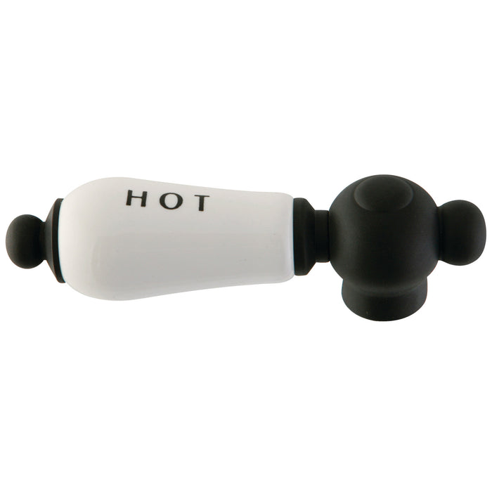 Kingston CCPL5CSH Porcelain Lever Handle (Hot Side), Oil Rubbed Bronze