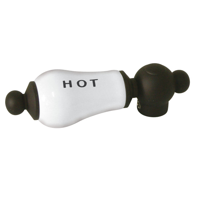 Kingston Vintage CCPL5H Porcelain Lever Handle (Hot Side), Oil Rubbed Bronze