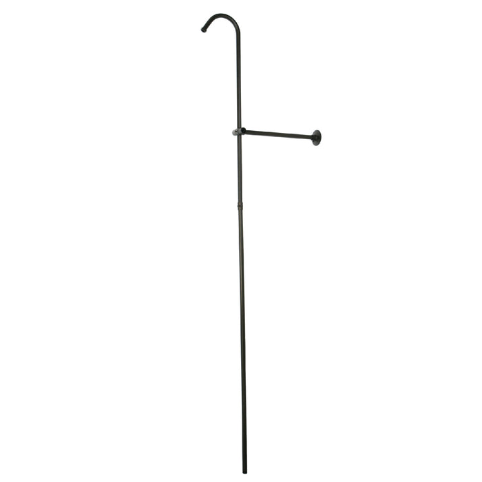 Kingston Vintage CCR605 Shower Riser and Wall Support, Oil Rubbed Bronze