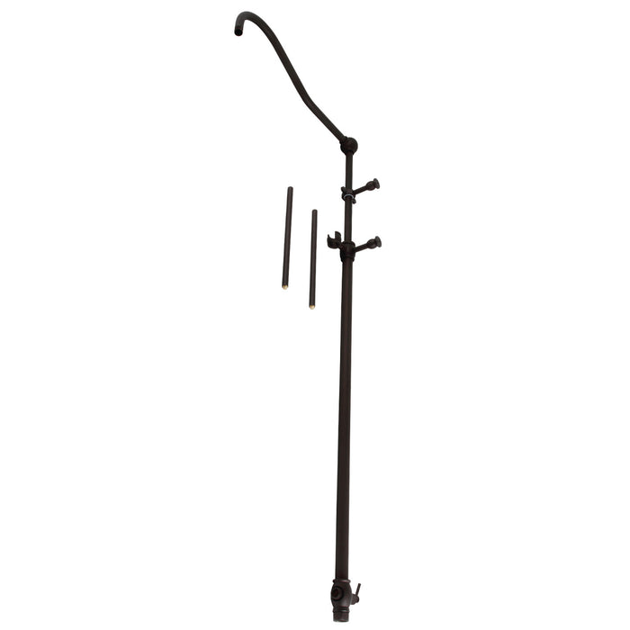 Vintage CCR6175 60-Inch Add-On Shower with 17-Inch Shower Arm, Oil Rubbed Bronze