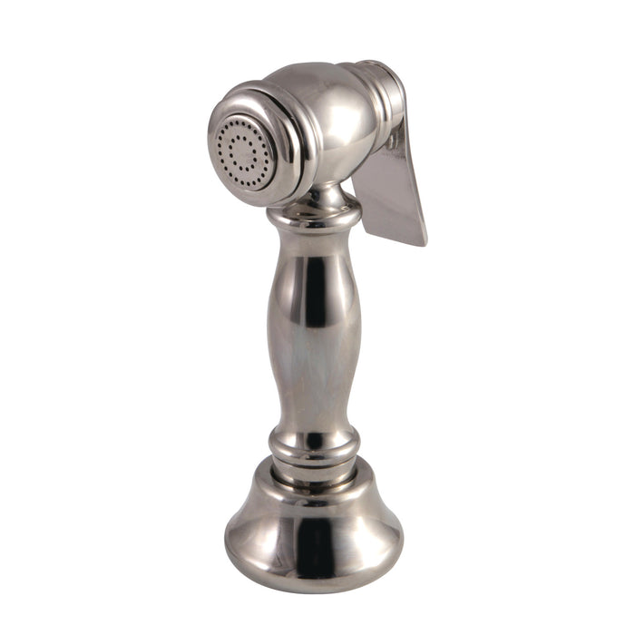 Kingston Vintage CCRP1K6SPR Brass Kitchen Faucet Side Sprayer, Polished Nickel
