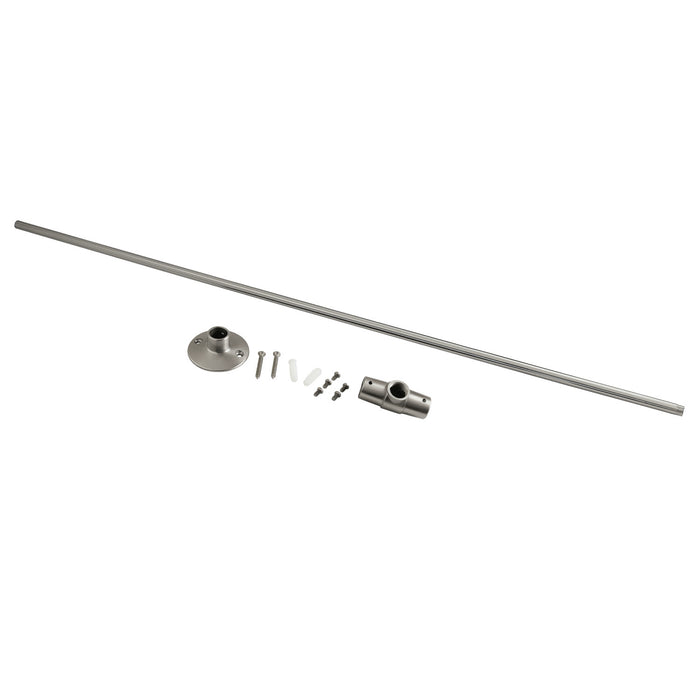 Kingston Vintage CCS488T 48-Inch Ceiling Support, Brushed Nickel