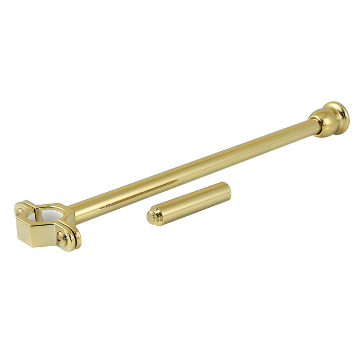 Kingston Vintage CCS6172 Wall Support for CCR617x (CCK617x) Series, Polished Brass