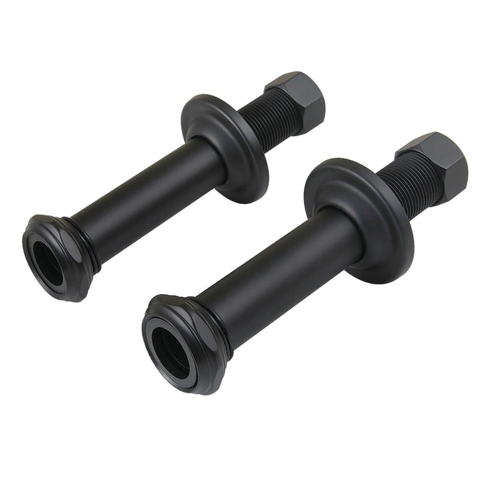 Kingston Vintage CCU4200 6-Inch Wall Union Extension, Matte Black