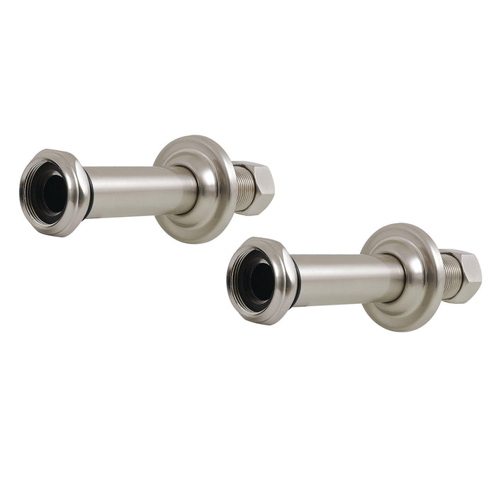 Kingston Vintage CCU4208 6-Inch Wall Union Extension, Brushed Nickel