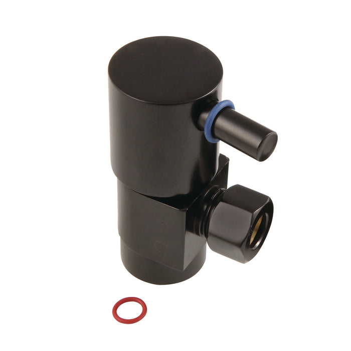 Kingston Sona CD43305DL - Concord 1/2-Inch FIP x 3/8-Inch O.D. Anti-Seize Deluxe Quarter-Turn Ceramic Hardisc Cartridge Angle Stop, Oil Rubbed Bronze