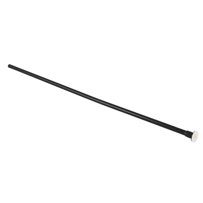 Kingston Complement CF38200MB 20-Inch x 3/8-Inch Diameter Flat Closet Supply Line, Matte Black