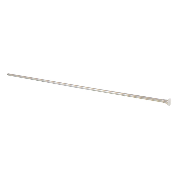 Kingston Complement CF38206 20-Inch x 3/8-Inch Diameter Flat Closet Supply Line, Polished Nickel