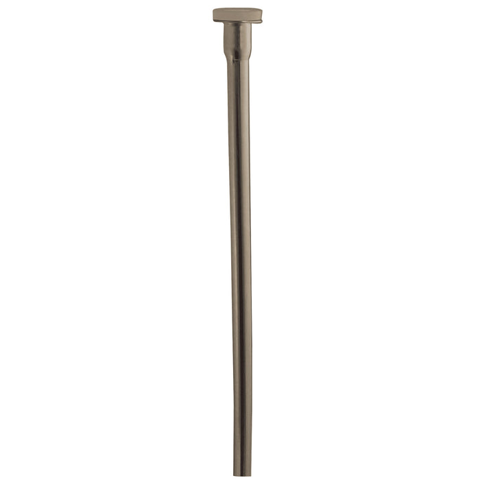 Kingston Complement CF38208 20-Inch x 3/8-Inch Diameter Flat Closet Supply Line, Brushed Nickel