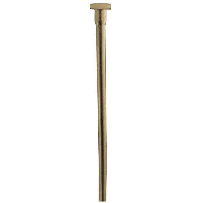 Kingston Complement CF38302 30-Inch x 3/8-Inch Diameter Flat Closet Supply Line, Polished Brass