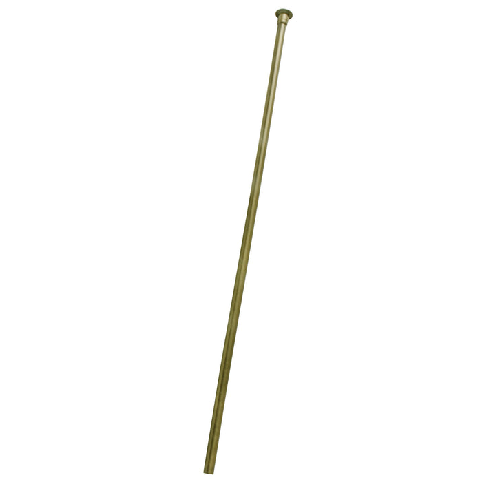 Kingston Complement CF38303 30-Inch x 3/8-Inch Diameter Flat Closet Supply Line, Antique Brass