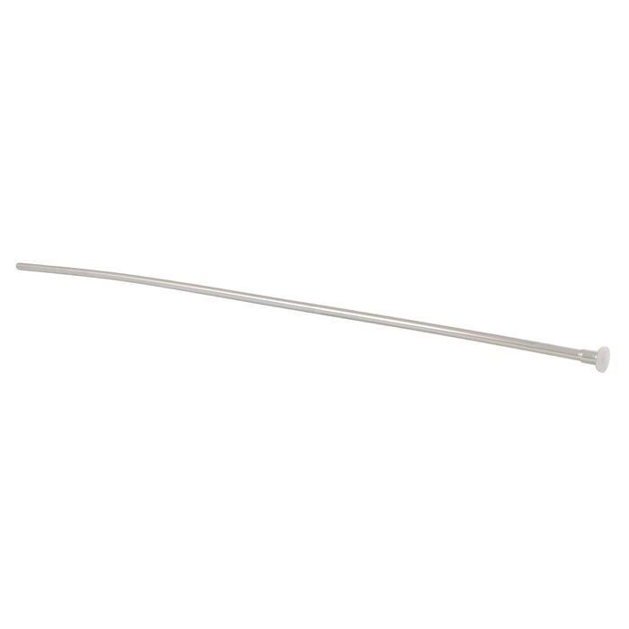 Kingston Complement CF38306 30-Inch x 3/8-Inch Diameter Flat Closet Supply Line, Polished Nickel