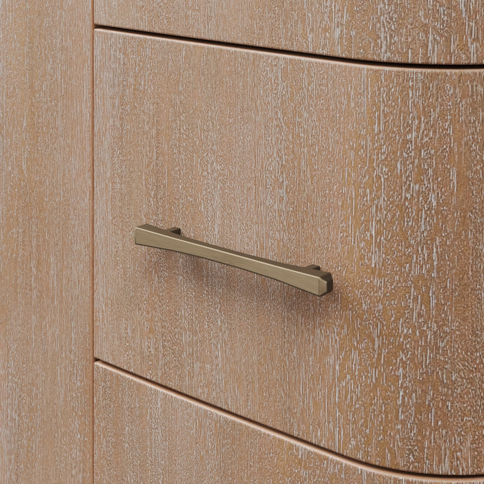Kingston Cirilla CI48EM08TL - 48 in. x 22 in. Bathroom Vanity Single Sink Freestanding with Whitebrook Engineered Marble Top, Toffee Latte