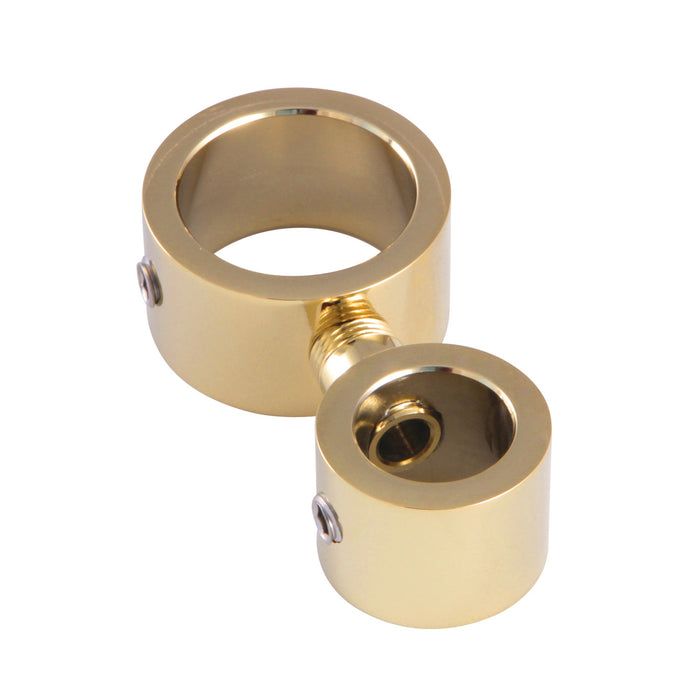 Kingston CS1582 1-Inch x 5/8-Inch Shower Riser Connector, Polished Brass