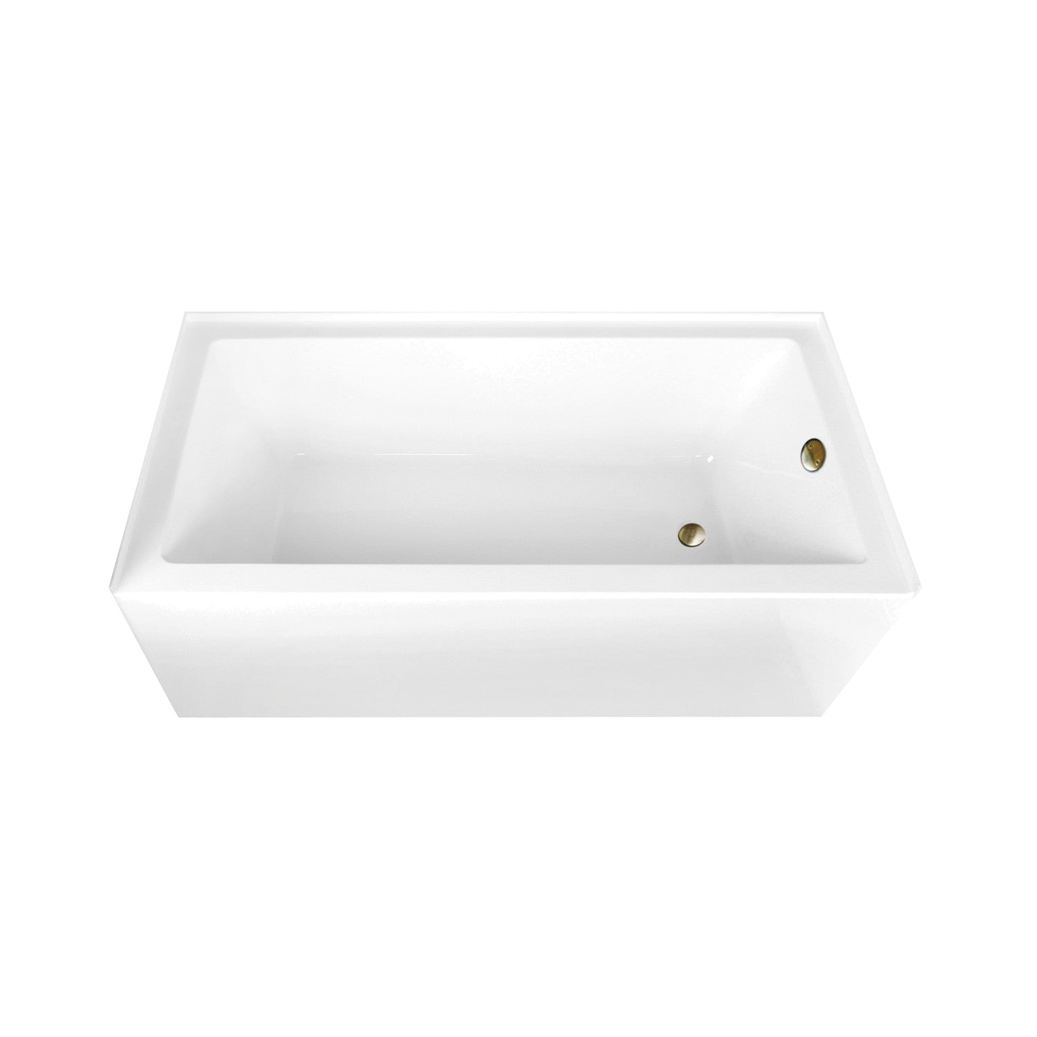 KINGSTON Brass Aqua Eden CVTAP663222R3 66-Inch Acrylic