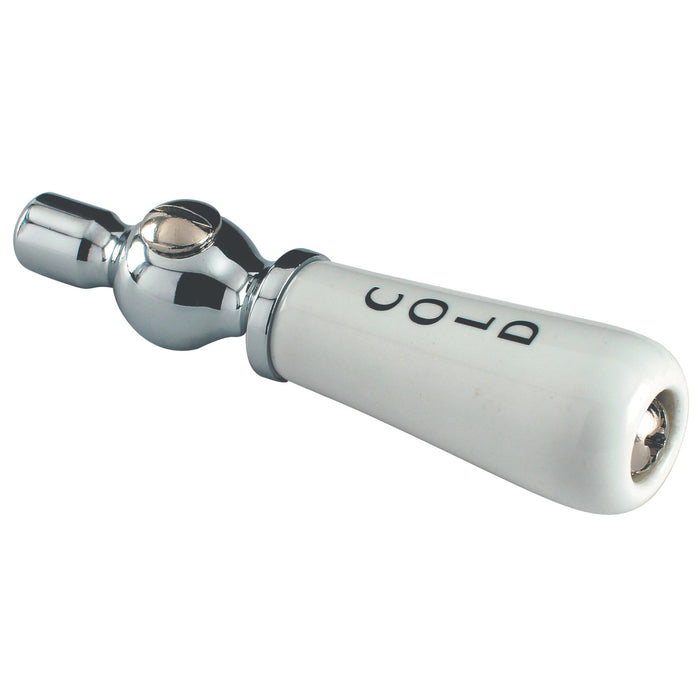 Kingston CWPKPLCHC Porcelain Lever Handle (Cold Side), Polished Chrome