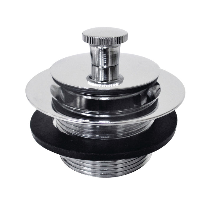 Kingston Heirloom DLL201 - Made To Match Brass Lift and Turn Tub Drain, Polished Chrome