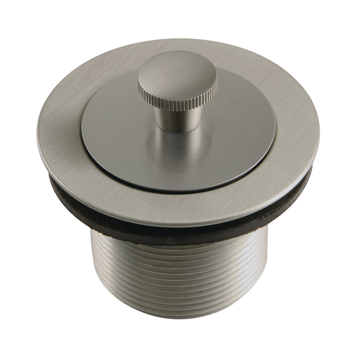 Kingston Heirloom DLL218 - Trimscape Brass Lift and Turn Tub Drain, Brushed Nickel