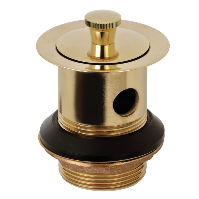 Kingston Trimscape DLL222 Brass Lift and Turn Tub Drain with Overflow, Polished Brass