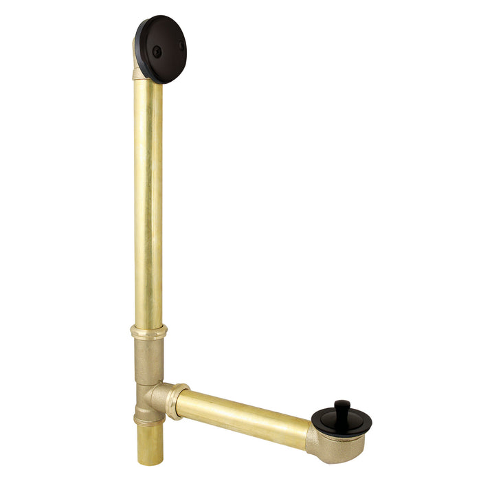 Made To Match DLL3180MB 23-Inch Brass Lift and Turn Tub Waste and Overflow, Matte Black